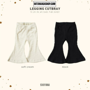 BOHOPANNA CUTBRAY LEGGING MOTIF SOFT CREAM SIZE 2Y