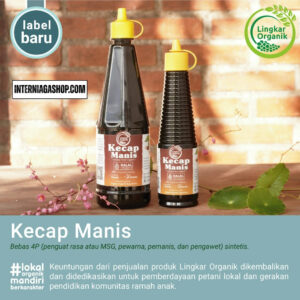 LINGKAR ORGANIK - KECAP MANIS 150ML & 350ML ISI 350ML