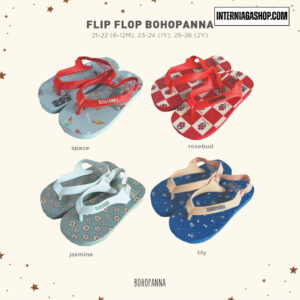 BOHOPANNA FLIP FLOPS COLOR LILY SIZE 6-12M
