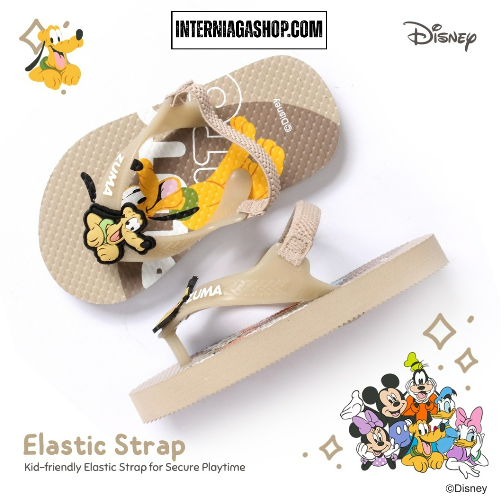 ZUMA BABY DISNEY/ SANDAL ANAK COLORS ARIEL GREEN SIZE 23/24 - Gambar 6