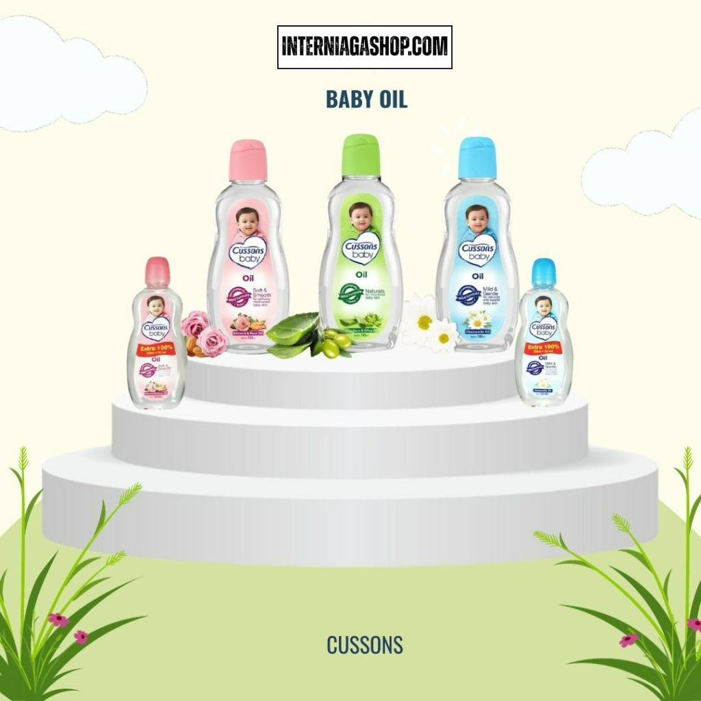 CUSSONS BABY OIL VARIANT MILD N GENTLE 100ML