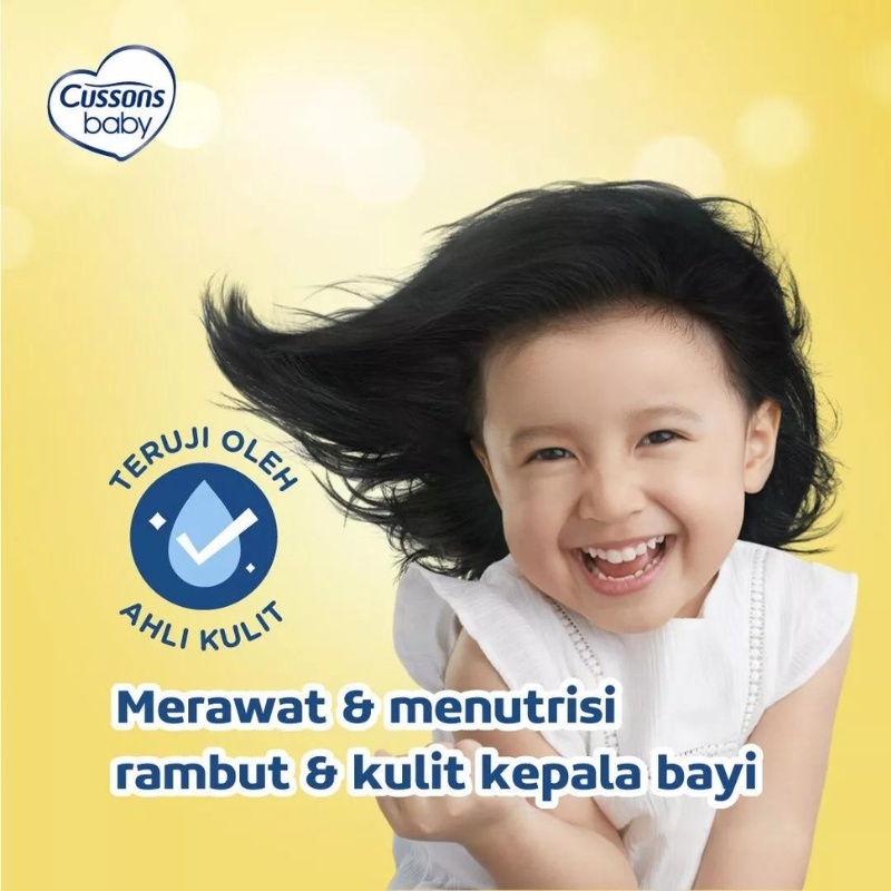 Cussons Baby Hair Lotion Minyak Rambut Bayi Bpom Vitamin Rambut VARIANT CANDLENUT OIL 200ML - Gambar 2